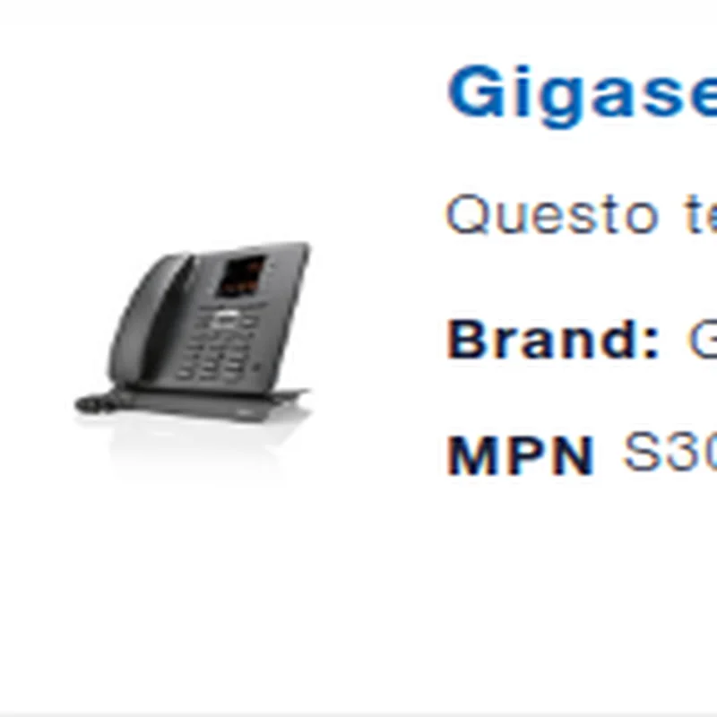 Gigaset Maxwell 3 nuovo, con scatola segnata - PROMO FINO AD ESAURIMENTO SCORTE