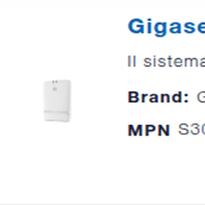 Gigaset N610 IP PRO - 20 utenti - 8 chiamate contemporanee