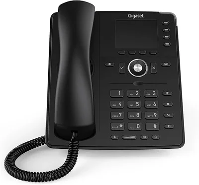 Gigaset P820 PRO - Telefono IP Gigabit PoE, 12 Account SIP, Display a colori da 5